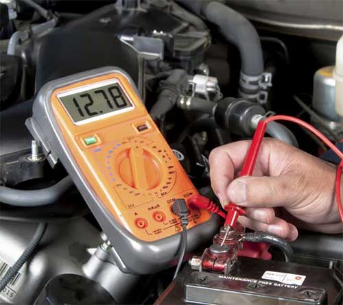 بررسی سلامت باطری بعد از نصب در محل در جاجرود